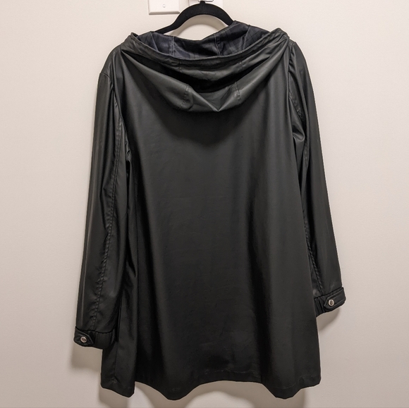 Zara | women's faux leather black jacket - Picture 6 of 7